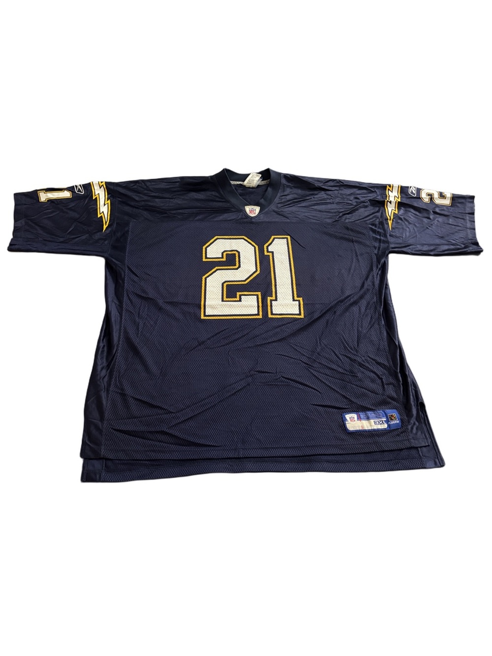 Reebok LaDainian Tomlinson Chargers NFL Jersey 21 Navy 3XL Sewn